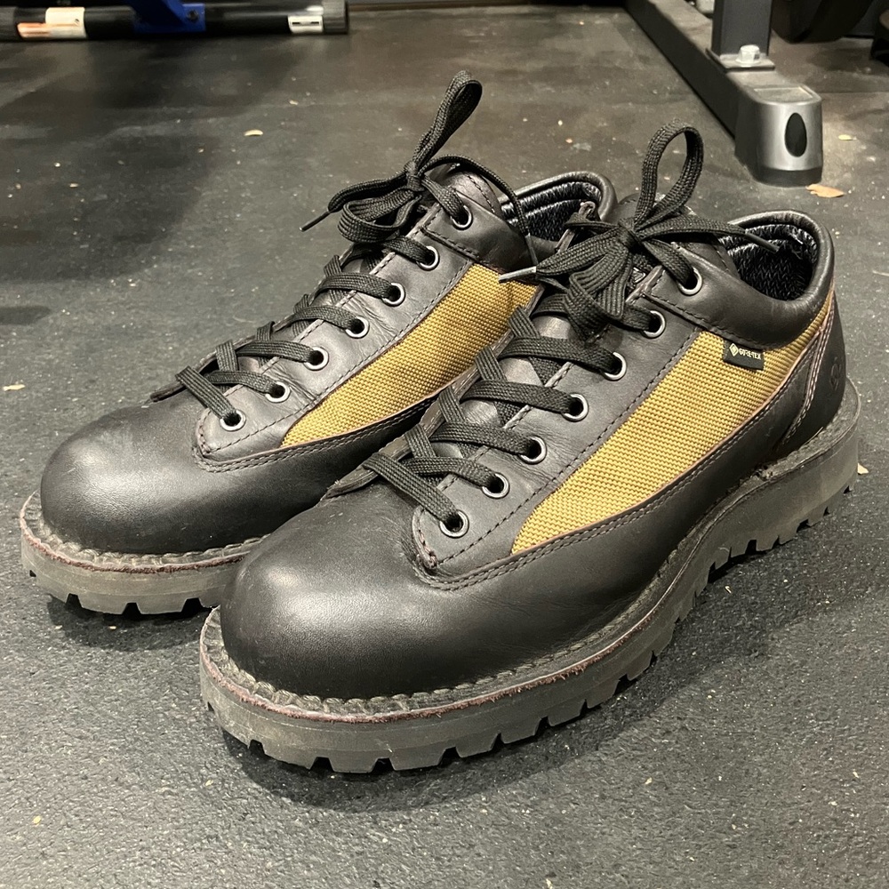 Danner Field Low - black/beige - custom dye job - Picture 2 of 14